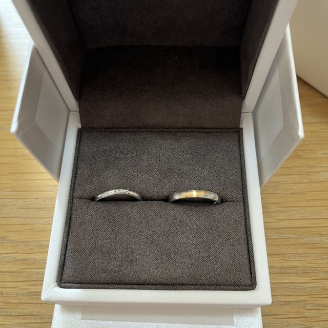 【COCKTAIL(カクテル)の口コミ】 シンプルな結婚指輪を探していました。シンプルでありながら可愛らしく、…