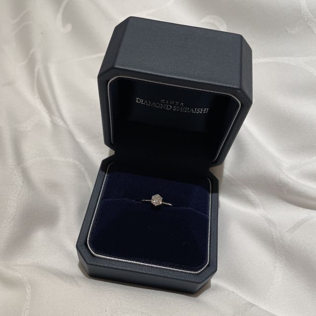 【銀座ダイヤモンドシライシの口コミ】 カラット数が相手の誕生日と同じで気に入りました！またカラット、カット…