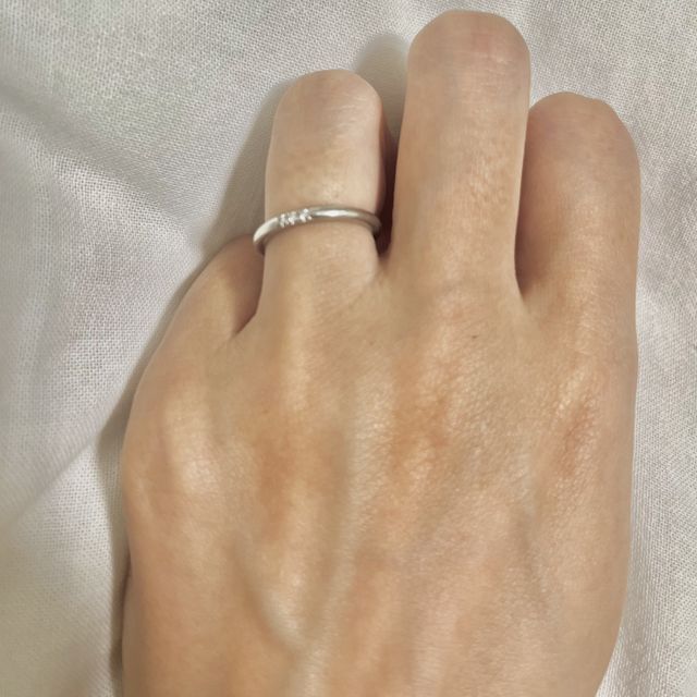 【ティファニー(Tiffany & Co.)の口コミ】 婚約指輪は国内のメーカーにしたので、結婚指輪は海外のメーカーにしよう…