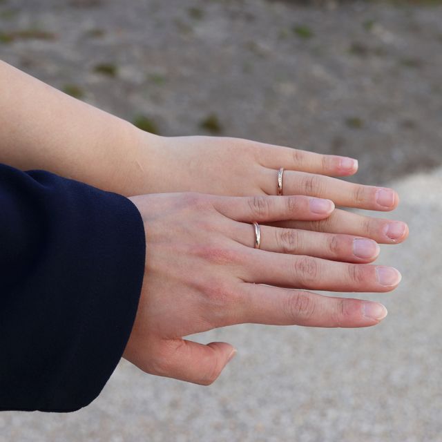 【出雲結(いずもゆい)の口コミ】 どこにしようかと迷った時に出雲結をみつけ、指輪のデザインをみて、これ…