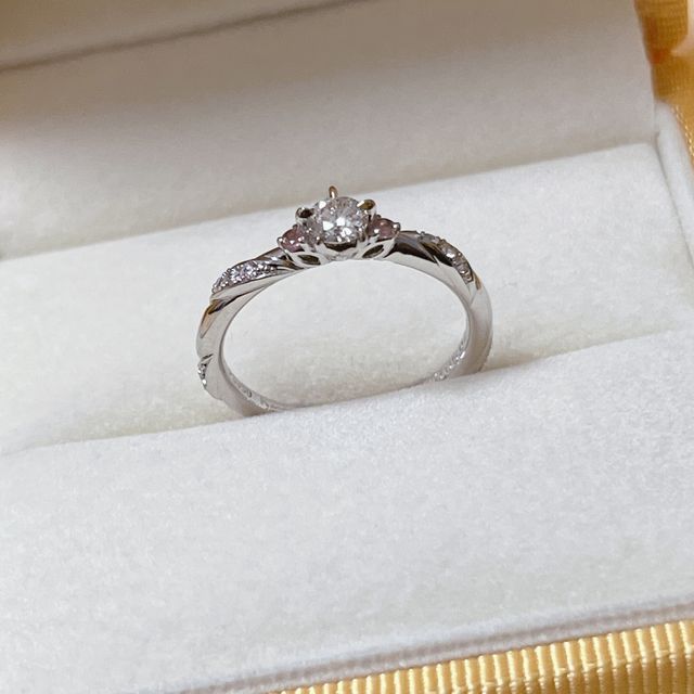 【ケイウノ ブライダル(K.UNO BRIDAL)の口コミ】 一生の思い出となる指輪選びにおいて自分たちが求める指輪のデザイン提案…