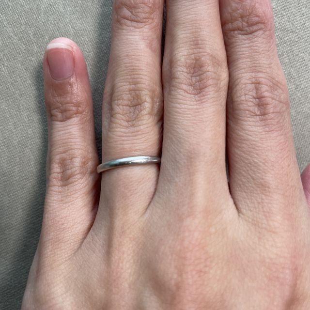【ティファニー(Tiffany & Co.)の口コミ】 婚約指輪もティファニーで購入し、接客やデザイン、着け心地などを気に入…