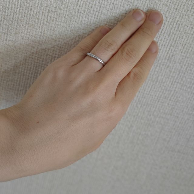 【Curren(カレン)の口コミ】 事前に別店舗でいろいろ見て最終的にストレートで細身のものに絞っていま…