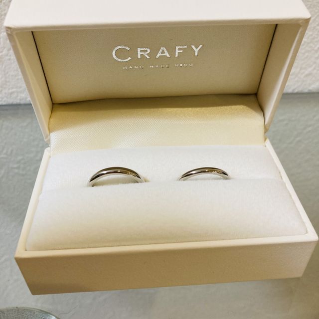 【CRAFY(クラフィ)の口コミ】 お互いに指輪のブランドに詳しくなく、だったら手作りして自分達だけの指…