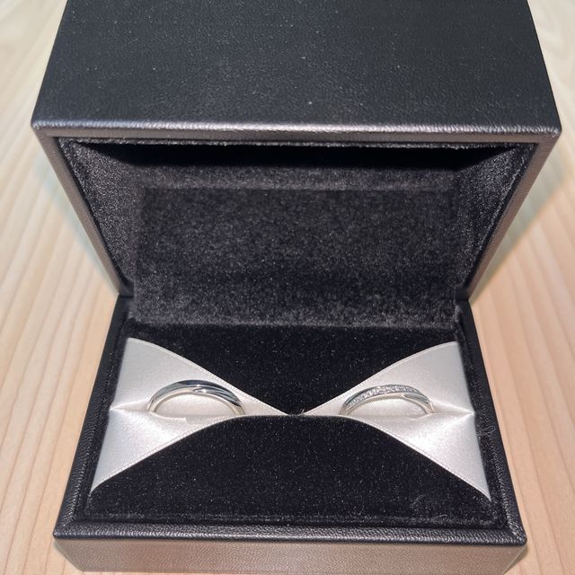 【エクセルコダイヤモンド(EXELCO DIAMOND)の口コミ】 ストレートタイプでダイヤモンドが付いているもの、と最初から決めていた…