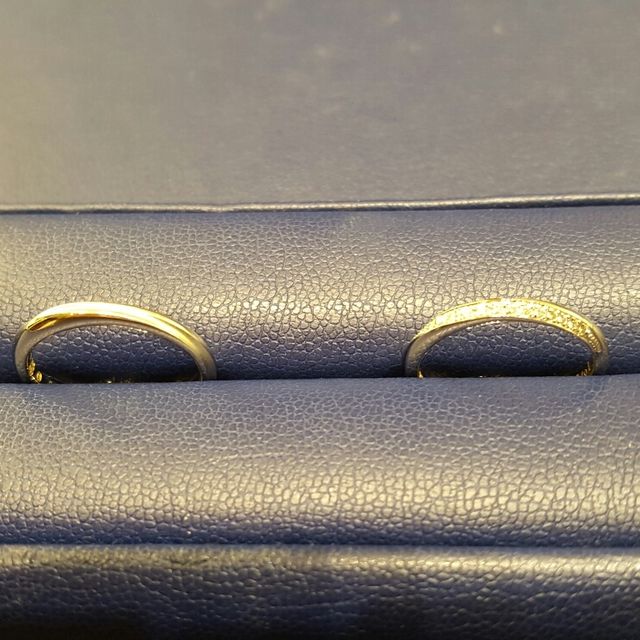 【銀座ダイヤモンドシライシの口コミ】 デザインが可愛く、指輪一つ一つに込められた思いが素敵だなと思いました…