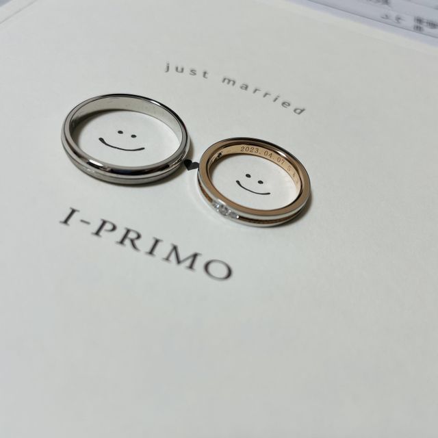 【アイプリモ(I-PRIMO)の口コミ】 デザインと価格差。ピンクゴールドが良くてこの指輪を選びました。シルバ…