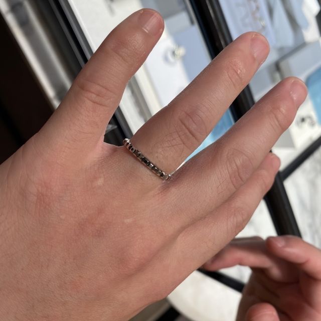 【ブシュロン(BOUCHERON)の口コミ】 指輪はシンプルなのにデザイン性があるし、華奢なところが本当に可愛すぎ…
