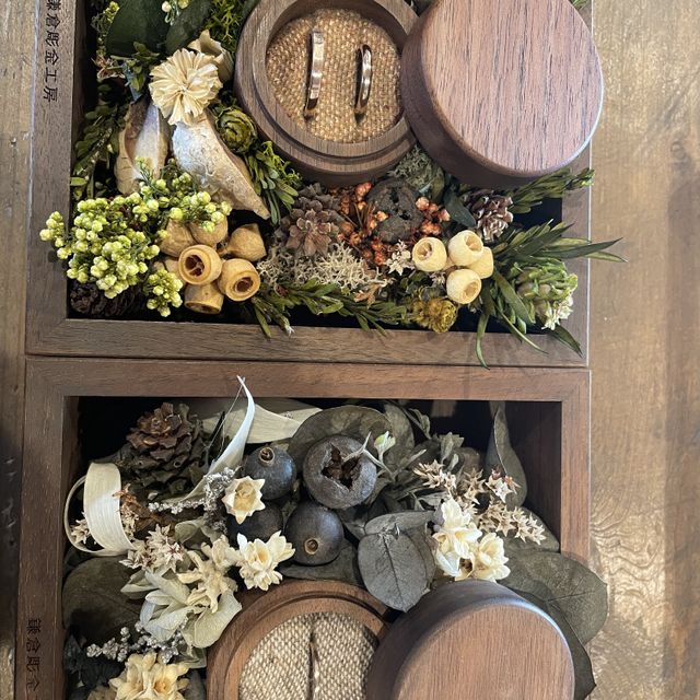 【鎌倉彫金工房の口コミ】 シンプルなデザインかつ人と被らないオリジナリティーもいれられるものが…