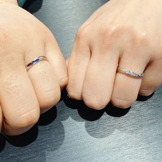 【ROYAL ASSCHER(ロイヤル・アッシャー)の口コミ】 1番の決め手はロイヤルアッシャーならではのダイヤモンドの輝きです。他メ…