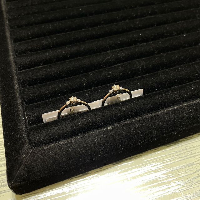 【TRECENTI(トレセンテ)の口コミ】 指輪のデザイン・素材については問題なく、好みのもので選んで頂けました…