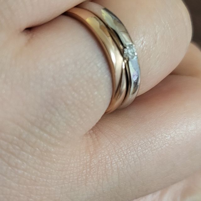 【銀座ダイヤモンドシライシの口コミ】 ご主人さんが買ってきてくれたブランドなので、ここに決めました。

いい…