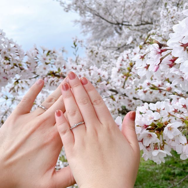 【エクセルコダイヤモンド(EXELCO DIAMOND)の口コミ】 なるべくダイヤモンドが多いものが良くて、こちらのデザインを選びました…