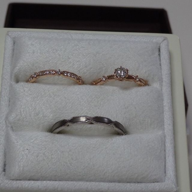 【LUCIE(ルシエ)の口コミ】 お店に行き、何点か商品を見せてもらった後に、デザイナーさんが目の前で…