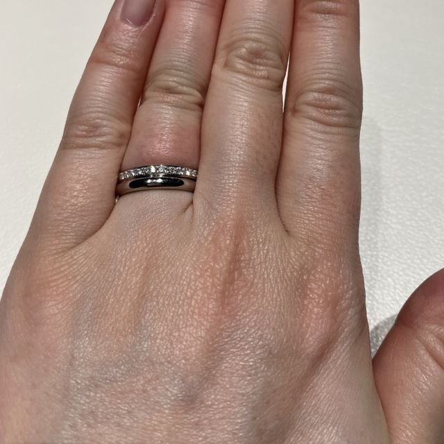 【アイプリモ(I-PRIMO)の口コミ】 シンプルで日常使いしやすいものを探しており、ストレートとハーフエタニ…