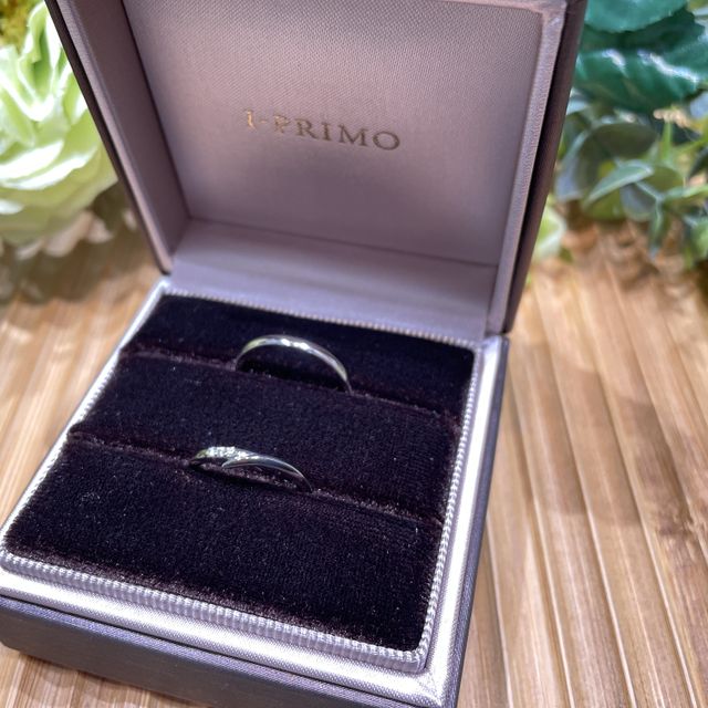 【アイプリモ(I-PRIMO)の口コミ】 たくさんの店舗をみに行きましたが、細くて華奢であまり被らないデザイン…