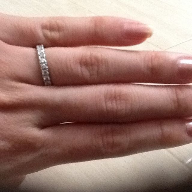 【4℃ BRIDAL(ヨンドシーブライダル)の口コミ】 仕事柄手を傷付ける事が多く、でも自分の気に入った指輪がほしいと思って…