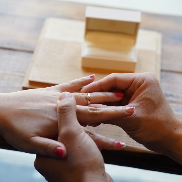 【THREE TREES(スリーツリーズ)の口コミ】 色々指輪を見てみましたが、既製品ではピンと来るものに出会えず…S…