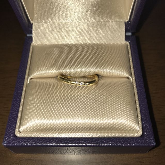 【agete(アガット)の口コミ】 家事の時に邪魔にならないシンプルなデザインのゴールドを探していました…