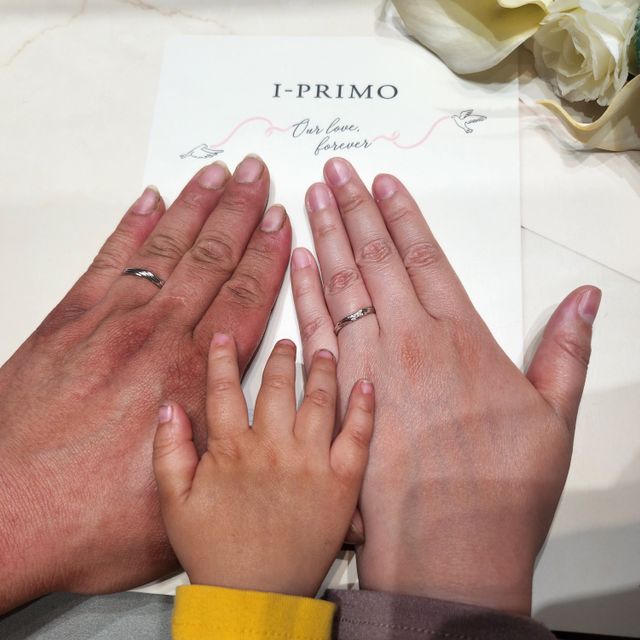 【アイプリモ(I-PRIMO)の口コミ】 店員さんが色々なデザインを提案してくれてる中、これだ！という物に出会…