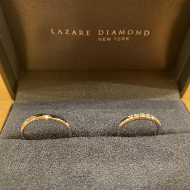 【ラザール ダイヤモンド(LAZARE DIAMOND)の口コミ】 プラチナ・ダイヤモンドの質とアフターサービスです。アフターサービスは…