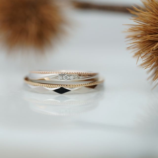 【THREE TREES(スリーツリーズ)の口コミ】 最初は既製品の結婚指輪を購入するつもりでしたが、2人の好みが合わず、な…