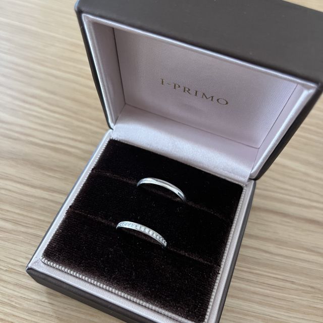【アイプリモ(I-PRIMO)の口コミ】 はじめはダイヤ無しのシンプルな指輪にしようと思っていましたが、いざダ…