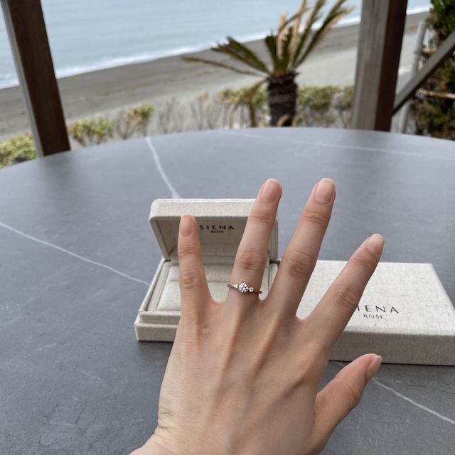 【SIENAROSE(シエナロゼ)の口コミ】 プラチナでもない、イエローゴールドでもない、ロゼチナというオリジナル…