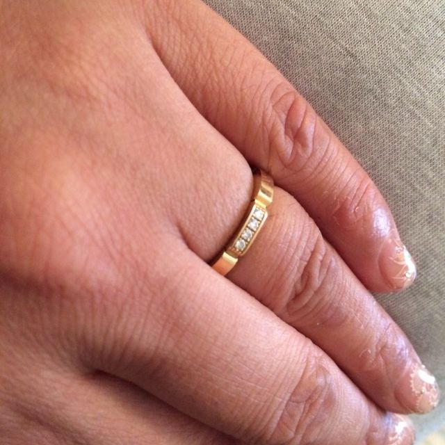 【カルティエ(Cartier)の口コミ】 主人と2人で決めました。最初はプラチナを見ていましたが（他ブランド含め…