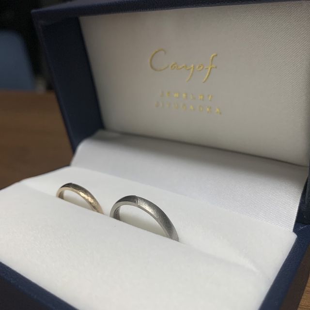 【Cayof(カヨフ)の口コミ】 シンプルで飽きがこないもの。人とは被らないもの。新婦はシャンパンゴー…