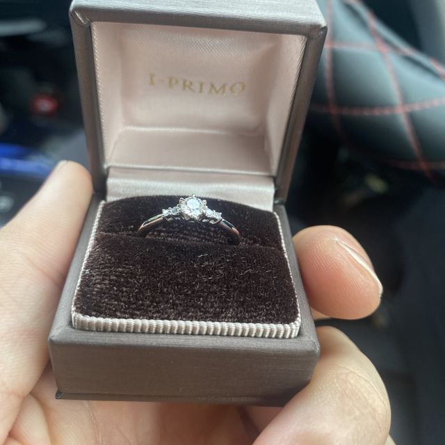 【アイプリモ(I-PRIMO)の口コミ】 婚約をしたいと思っていてネットで婚約指輪を調べていたらアイプリも出て…