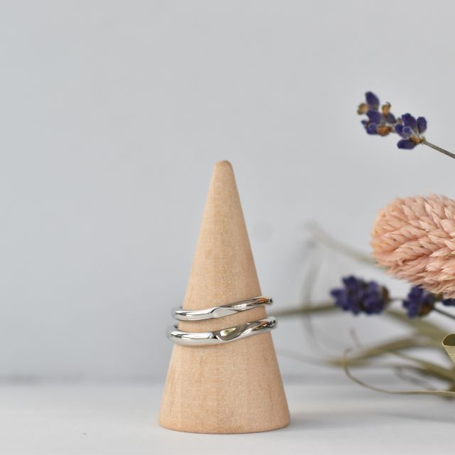 【CRAFY(クラフィ)の口コミ】 シンプルかつ、手作りにしか出来ないデザインがよかったので、ウェーブに…