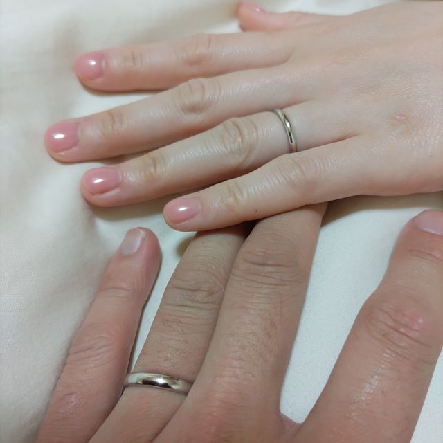 【【閉業】フラー・ジャコー(FURRER-JACOT)の口コミ】 鍛造リングの強さと着け心地の良さで選びました。　
仕事柄指輪を着けられ…