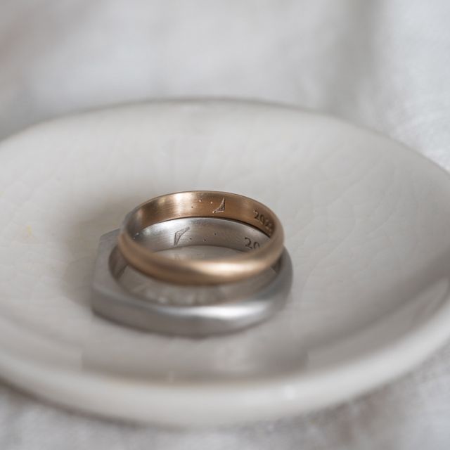 【Cayof(カヨフ)の口コミ】 指輪のデザインでテクスチャーを選べるのが良かったです。ダイヤモンドで…