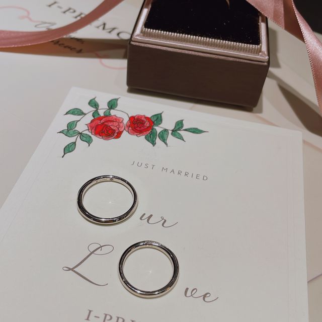 【アイプリモ(I-PRIMO)の口コミ】 値段もデザインもとても良く、自分たちに合ったものだったので選びました…