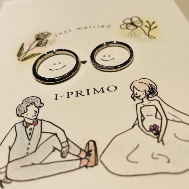 【アイプリモ(I-PRIMO)の口コミ】 値段もデザインもとても良く、自分たちに合ったものだったので選びました…