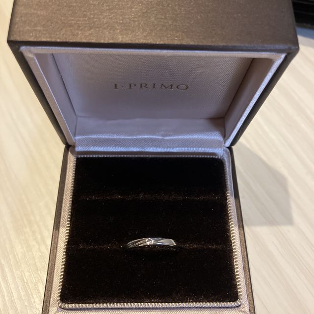 【アイプリモ(I-PRIMO)の口コミ】 婚約者の意図で決めました。デザインもよく、素晴らしいと思いました。ま…
