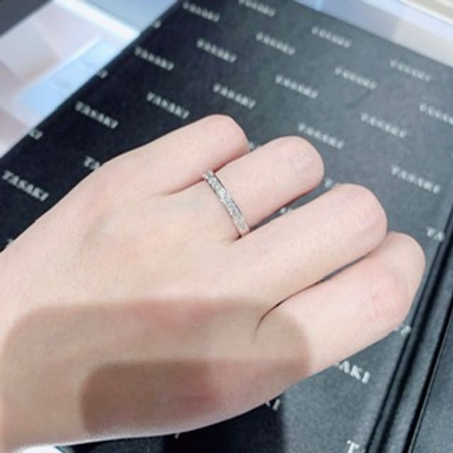 【TASAKI(タサキ)の口コミ】 婚約指輪を普段使いしたかったため、ハーフエタニティを検討していました…
