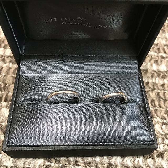 【ラザール ダイヤモンド(LAZARE DIAMOND)の口コミ】 婚約指輪もラザールダイヤモンドで購入していました。店員さんの対応もよ…