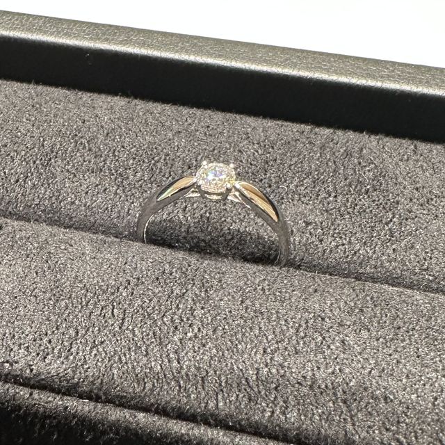 【ティファニー(Tiffany & Co.)の口コミ】 とにかくデザインが可愛くて好みでした。ダイヤも大きく見えるような気が…