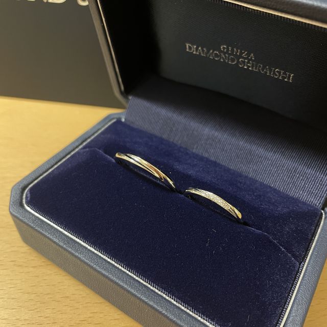 【銀座ダイヤモンドシライシの口コミ】 三件ほど周りましたが、アフターサービスが一番充実していたのと、結婚指…