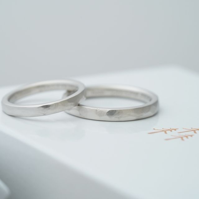 【THREE TREES(スリーツリーズ)の口コミ】 物作りが好きな私たちにはこれから着ける結婚指輪をお互いに造ることを考…