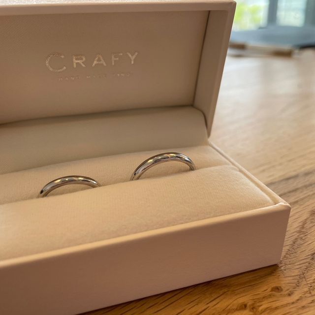 【CRAFY(クラフィ)の口コミ】 選べる素材とデザインが多かった。                              
鋳造と…