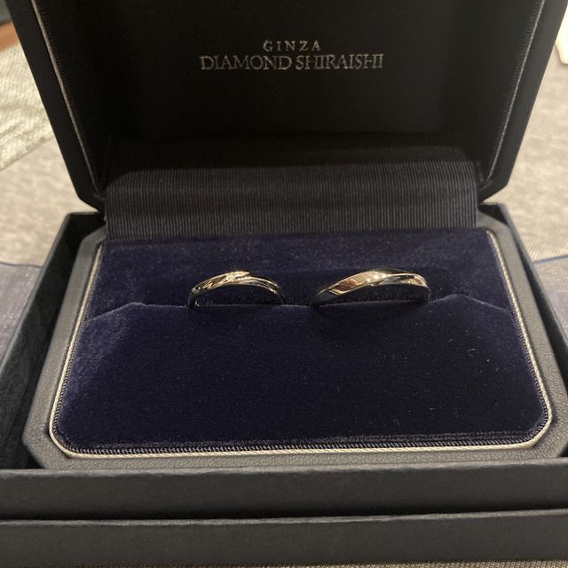【銀座ダイヤモンドシライシの口コミ】 こだわりとしてシンプルで品質の良いものをと思い銀座ダイヤモンドシライ…