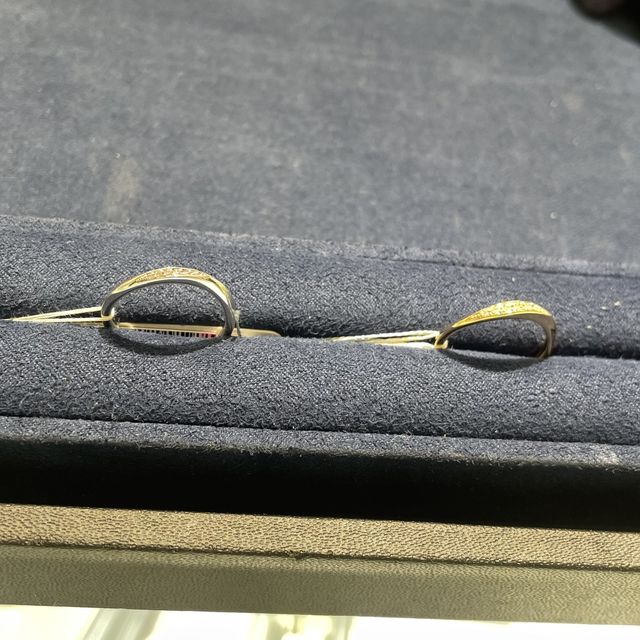 【4℃ BRIDAL(ヨンドシーブライダル)の口コミ】 お互いに4℃のブランドが大好きなので、4℃の店舗何ヶ所か周りながら決めま…