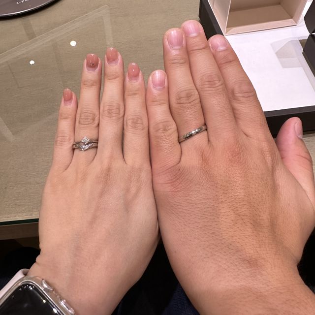 【アイプリモ(I-PRIMO)の口コミ】 自分の手に合った指輪と妥協はしたくなくて何度も何度も何度も迷ったので…