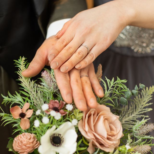 【4℃ BRIDAL(ヨンドシーブライダル)の口コミ】 できるだけ安いもので選びたくて、決めました。

ダイヤが5連並んでるもの…