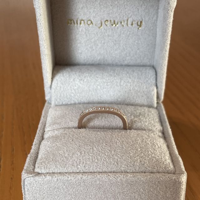 【mina.jewelry(ミナジュエリー)の口コミ】 もともと2018年7月に当時結婚指輪と婚約指輪をmina jewelryで購入していま…