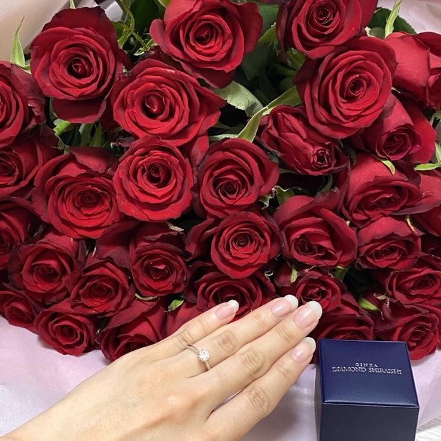 【銀座ダイヤモンドシライシの口コミ】 彼が友人に指輪のおすすめを教わったそうです。銀座ダイヤモンドシライシ…