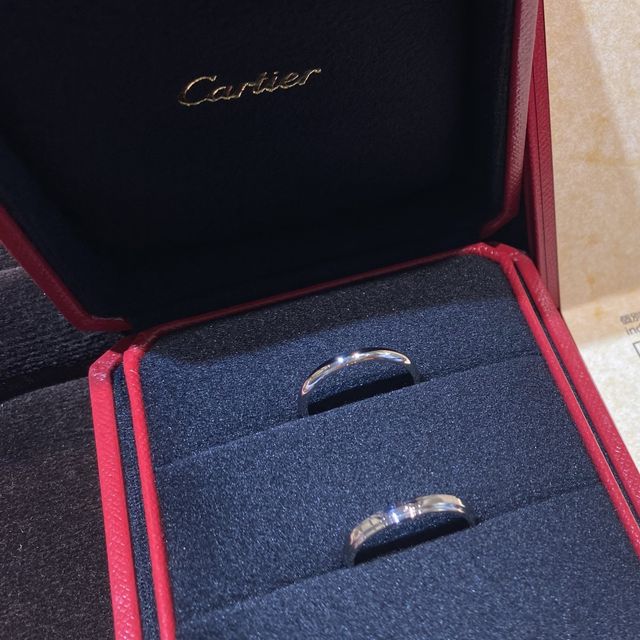【カルティエ(Cartier)の口コミ】 着け心地が良かったです。アクセサリー慣れしていない主人も気に入ってい…